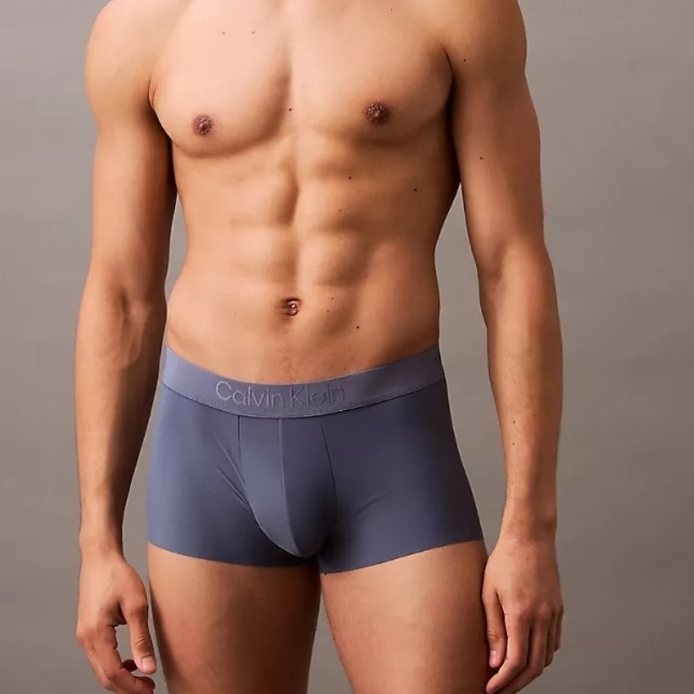 Calvin Klein Black Bank Blue Low Rise Trunk NWT